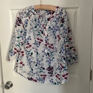 3/4 sleeve blouse